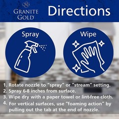 Granite Gold Daily Cleaner (1)64oz & (2)24oz