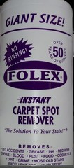 FOLEX Carpet Spot Remover – 36 oz : New : Fast S&H Out
