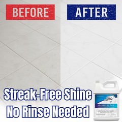 Marble Tile Floor Cleaner No-rinse Concentrate Ceramic Porcelain Granite