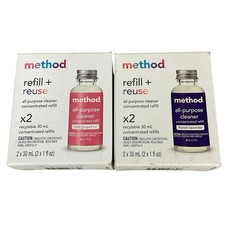 Method Refill All Purpose Cleaner Concentrated French Lavender Pink Grapefruit