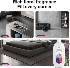 Tineco Floor Cleaning Solution Lavender 2Bottle for Hard Floors Pets Kids Safe