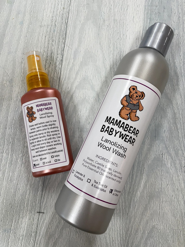Lanolizing Wool Care Products, You Choose Wash or Spray