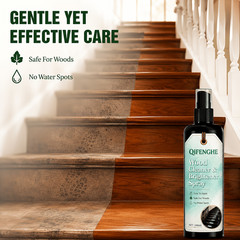 Wood Furniture Polish Restorer Spray Wood Surface Brightening Cleaner