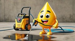 5 Gallon Heavy-Duty Cleaner Degreaser – Oil Eater, 640 Fl Oz, Light Yellow