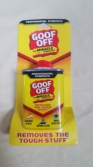 Goof Off The Miracle Remover 4.5 fl oz new & sealed removes the tough stuff