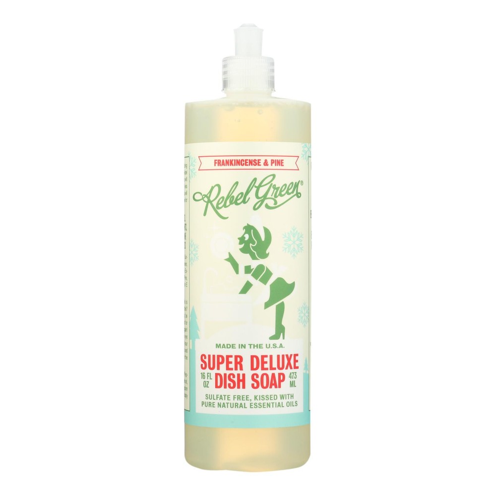 Rebel Green Soap Dish Frankincense Pine 16 oz Pack of 4