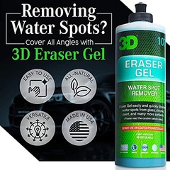Eraser Gel Water Spot Remover – Acidic Gel Formula for 16 Ounce (Pack of 1)