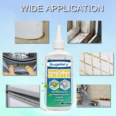 Sugelary Mold Stain Cleaner, 5 Fl Oz Mold Stain Cleaner Gel for Washing Machine,