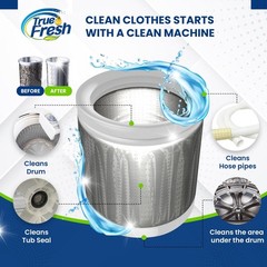 FREESHIP True Fresh Washing Machine & Dishwasher Cleaner 24 Pack Each