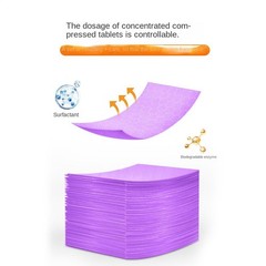 Multi-Effect Floor Cleaning Sheets,30pcs Water-Soluble Floor Cleaning Sheets