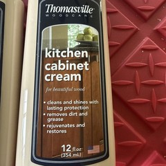 2 Pack Thomasville Kitchen Cabinet Cream For Wood Cleans Shines Protects 12oz