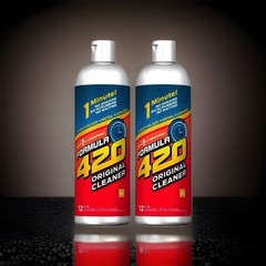 12 Oz. 2 Pack Formula 420 Glass Metal Ceramic Tobacco Pipe Cleaner USA Seller