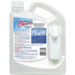 Wet & Forget Shower Cleaner Spray, No-Scrub Weekly Bathroom Cleaner, 64 fl oz