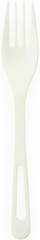 World Centric Compostable TPLA Fork, 6.3″ (Pack of 1000), Made from Plants and