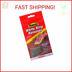 Homax Group Furniture White Ring Remover Cloth, 7in. x 11in
