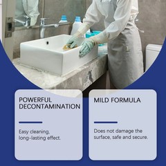 3-in-1 Bathroom Cleaner & Descaler – for Shower, Sink, Toilet, Eliminates