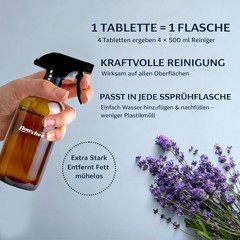 All Purpose Cleaner Refills 12 Pack Tablets Lavender Household Kitchen Spray