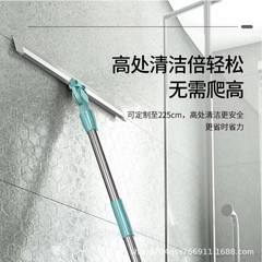 Silicone Toilet Wiper and Floor Cleaning Broom for Household Use