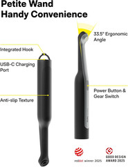 Wand™ Cordless Spin Scrubber, Electric Rechargeble Grout Cleaning Brush, IPX7 Wa