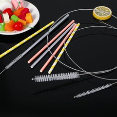 4 Pack 39.4″ Extra Long Straw & Tube Cleaning Brushes for Pipes, Hoses & Labs