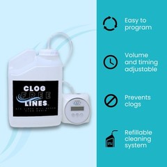Clog Free Lines For Hvac Ac DRAIN LINES PREVENT CLOGS AND OVER FLOWS DRAIN PAN