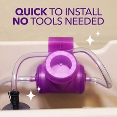 Kaboom Scrub Free! Continuous Clean Refillable Toilet Cleaning System, 1 Devi…