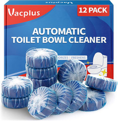 Vacplus Automatic Toilet Bowl Cleaner Tablets Bathroom Toilet Tank Cleaner New