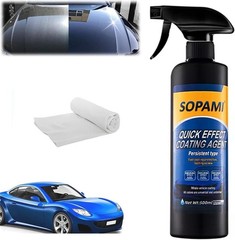 Sopami Car Coating Spray,Quick Effect Coating Agent,Quickly Coat Car Wax,Car Scr