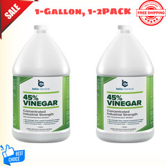45% Pure Vinegar – Concentrated Industrial Grade (1-Gallon)
