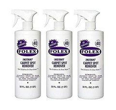 Folex Instant Carpet Spot Remover, 32oz Pack of 3 32 Fl Oz (Pack of 3)