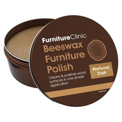 Premium Natural Oak Beeswax Polish (6.8oz/200ml) | Condition, Restore, Protec…