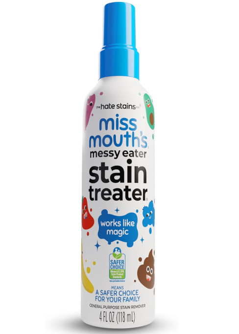 Miss Mouth’s Messy Eater Stain Treater Spray – 4oz Stain Remover – Newborn