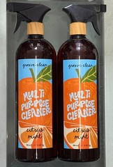 (2-Pk) GROOVE CLEAN ~ CITRUS MINT Kitchen Refresh Cleaner Odor Deodorizer