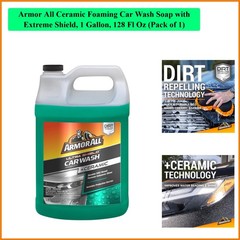 Ceramic Foaming Car Wash Soap with Extreme Shield, 1 Gallon, 128 Fl Oz Pack of 1