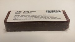 Brown Tripoli Polishing Compound 1 Lb Bar Metal Buffing Jeweler Rouge US Made