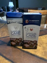 Guardsman Furniture Care Starter Kit Prof Cleaner f/Fabric Wood Leather New