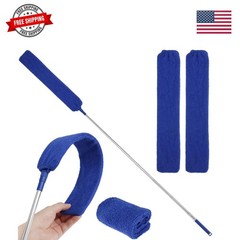 Retractable Gap Dust Cleaner Brush with Long Handle 30 to 100 inches, Cleanin…