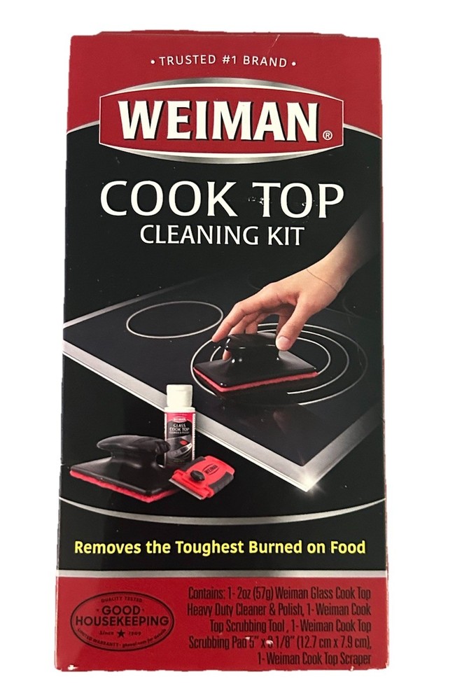 Weiman Trusted #1 Brand Complete Cook Top Cleaning Kit