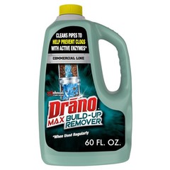 Drano Max Build Up Remover Drain Cleaner Enzymes & Probiotics Prevents Clogs &