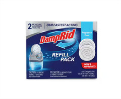 Fragrance Free Moisture Absorber Drop-In Tab Refills 2-Pack 15.8 oz Dehumidifier