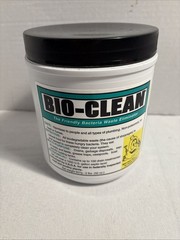 Bio-Clean Drain & Septic 2LB Canister Environmentally Safe USED 90% Remaining