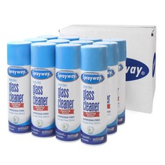 12 Pack Sprayway Glass Cleaner, 19oz