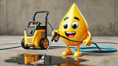 Oil Eater AOD5G35438 Original 5 Gallon 640 Fl Oz (Pack of 1), light yellow