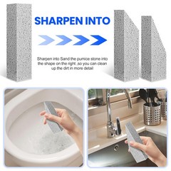 6 Pack Pumice Stone Toilet Bowl Cleaner Scouring Stick For Toilet Cleaning Power