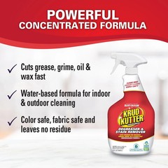 Krud Kutter Original Cleaner Degreaser Spray, 32 oz, Heavy Duty Multi Surface Cl