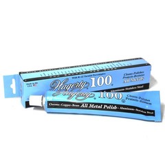Hagerty All Metal Polish 4 Ounce Concentrated Cream for Chrome Brass Copper S…