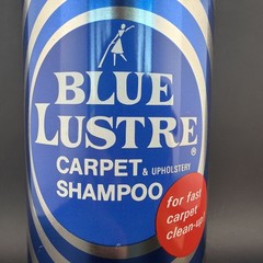 Blue Luster Carpet & Upholstery Shampoo 24 Oz Indianapolis Indiana New Old Stock