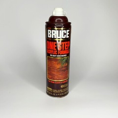 Vintage Bruce One Step Acrylic Formula Can DISPLAY MOVIE PROP 22oz Wood Cleaner