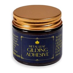 Gold Leaf Gilding Adhesive 60ml – Gilding Adhesive for Gold Foil Sheets Gold…