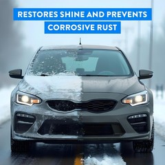 Road Salt Neutralizer -Neutralizes Salt’s Corrosive Films, Paint Metal Protectiv